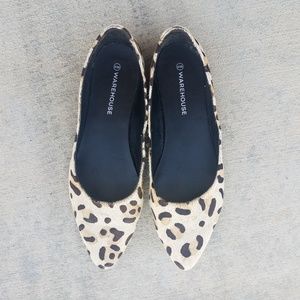 ASOS Leopard Pointed Flats